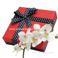 2014 gift box for chocolate, made of cardboard an ribbon High-quality, customized size and logo